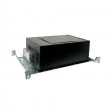  NHIOICDCP-4PS25LE4 - 4" Iolite PLUS LED Dedicated Chicago Plenum New Construction Housing, 28W, 120/277V input; Triac