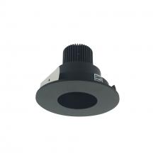  NIO-4RPH27QBB - 4" Iolite LED Round Pinhole, 10-Degree Optic, 800lm / 12W, 2700K, Black Pinhole / Black Flange