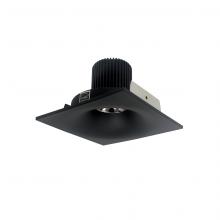  NIO-4SNB27QBB - 4" Iolite LED Square Bullnose, 10-Degree Optic, 950lm / 12W, 2700K, Black Finish