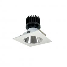  NIO-4SNDC27XCMPW/HL - 4" Iolite LED Square Reflector with Round Aperture, 1500lm/2000lm/2500lm (varies by housing),