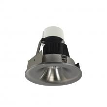  NIR-4RNB30XNN/10 - 4" Iolite LED Round Bullnose Retrofit, 1000lm / 12W, 3000K, Natural Metal Finish