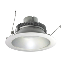  NLCBC2-65130HZMPW/AEM - 6" Cobalt Click Round Retrofit Reflector, 750lm / 10W, 3000K, Haze Reflector / Matte Powder