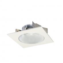  NLCBS-4538527HZW - 4" Cobalt Shallow High Lumen LED Trim, Square/Round Reflector, 850lm, 2700K, Haze / White