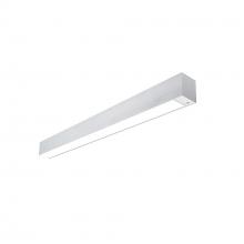  NLUD-2334A/OS - 2' L-Line LED Indirect/Direct Linear, 3710lm / Selectable CCT, Aluminum Finish, with Motion