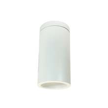  NYLS3-6S1L630FP01WWW - 6" Sapphire III Surface Mount White Cylinder, Matte Powder White Reflector/Matte Powder White