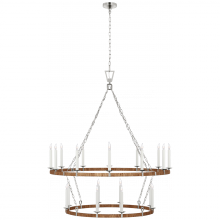 Visual Comfort & Co. Signature Collection RL CHC 5882PN/NRT - Darlana Extra Large Two Tier Chandelier