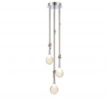  12064-01 - Bellissima, 3 Light LED Pendant, Chrome