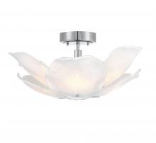  12205-01 - Corato, 6 Light Flushmount / Pendant, Chrome