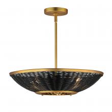  14462BRNAB - Rattan-Pendant System