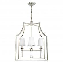  8864-PN - Baxter 4 Light Polished Nickel Lantern Chandelier