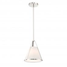  FUL-900-PN - Fulton 1 Light Polished Nickel Mini Pendant