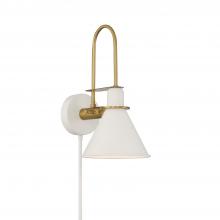  MED-B5501-WH - Medford 1 Light White Task Sconce