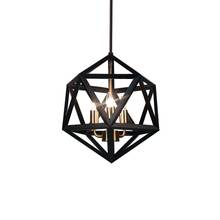  ARC-143C-AB - 3 Light Chandelier, Matte Black with Antique Brass Accents