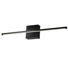  ARY-3630LEDW-MB - 30W LED Wall Sconce, Matte Black with White Acrylic Diffuser