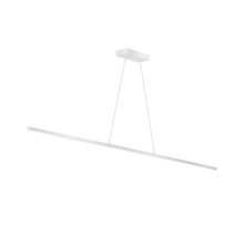  ARY-4830LEDHP-MW - 30W Horizontal Matte White Pendant w/ White Acrylic Diffuser