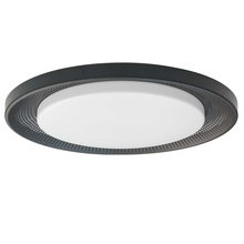  BLL-1730LEDFH-MB - 30W Flush Mount Matte Black with White Acrylic Diffuser