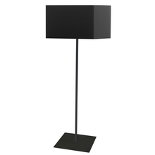  MM201F-BK-797 - 1 Light Square Floor Lamp w/ Black Shade