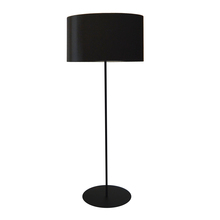  MM221F-BK-797 - 1 Light Drum Floor Lamp w/ Black Shade