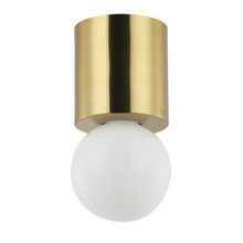  TRN-51FH-AGB - 1 Light Aged Brass Flush Mount