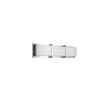  VLD-411-PC - 15W Polished Chrome Vanity Light w/ White Acrylic Diffuser