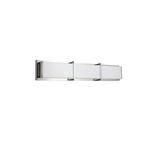  VLD-413-PC - 36W Polished Chrome Vanity Light w/ White Acrylic Diffuser