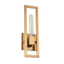  WTS-141W-AGB - 1 Light Incandescent Wall Sconce, Aged Brass