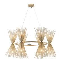  DU165C38G - Chandelier Gold