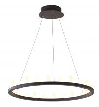  FIT31C31C - LED Chandelier Coffee Brown