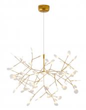  FL02C38G - LED Chandelier  Gold