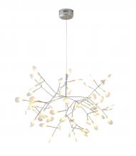  FL02C38SL - LED Chandelier Metal & Acrylic