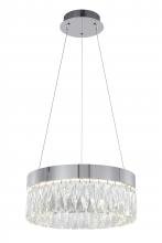  FT95C16CH - LED Chandelier Stainless Steel & Crystal