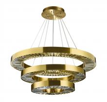  GL311C31G - LED Chandelier  Metal & Crystal