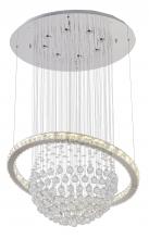  JP01 - LED Chandelier Chrome