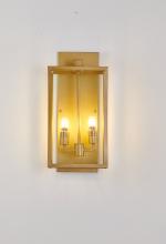  KC02W21BR - Outdoor Wall Sconce Brass