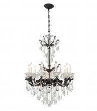  LA50C28BLK - Chandelier Satin Black