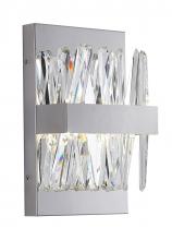  LX61W10CH - Wall Sconce Stainless Steel & Crystal