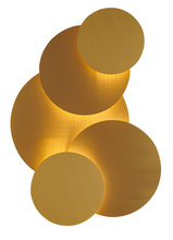  MU80W17BR - LED Wall Sconce Brass