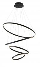  OC39C39B - LED Chandelier  Matte Black