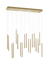  TR19 - LED Chandelier Gold