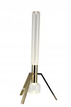  ZD13T25G - LED Table Lamp Metal & Glass