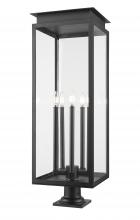  5018PHXLR-533PM-BK - 5 Light Outdoor Pier Mounted Fixture