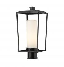  595PHMR-BK - 1 Light Outdoor Post Mount Fixture