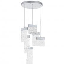  1090P16-6-269 - Carolina LED Chandelier With Pewter Finish