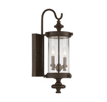  5-1220-40 - Palmer 2-Light Outdoor Wall Lantern in Walnut Patina