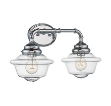  8-393-2-11 - Fairfield 2-Light Bathroom Vanity Light in Chrome