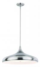  P0212 - Bacio Instalux 21-in LED Pendant Satin Nickel