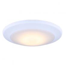  LED-SM6DL-WT-C - LED Disk, 6 IN White Color Trim, 15W Dimmable, 3000K, 1000 Lumen, Surface mounted