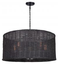  ICH2023B05BK23 - Remee 5 Light Matte Black Modern Chandelier for Dining Rooms and Living Rooms