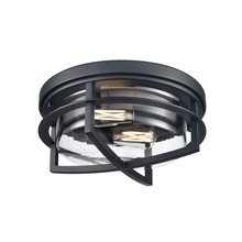  DVP29974BK-CL - Five Points Outdoor 2 Light Flush Mount