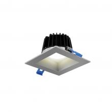  RGR4SQ-CC-SN - 4 Inch Square Indoor/Outdoor Regressed Down Light